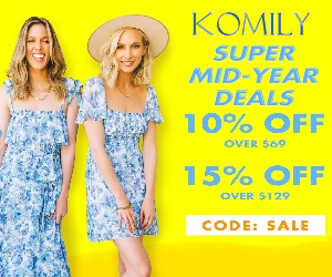 Komily.com offers better fashion at even lower prices